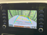 【バックカメラ】駐車時に後方がリアルタイム映像で確認できます。大型商業施設や立体駐車場での駐車時や、夜間のバック時に大活躍!運転スキルに関わらず、今や必須となった装備のひとつです!