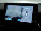 ◆全周囲カメラシステム◆運転席から見えにくい後方などをナビ画面で確認でき運転を支援するシステムです!