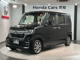 全国納車可 第三者機関証明書付 H SENSING 最長5年保証 ナビVXM-204VFi Rカメラ CD録音 BTオ-ディオ DVD シ-トヒ-タ- LEDライト装備のN-BOXカスタム L入庫!