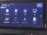 ギャザズディスプレイオーディオ。フルセグテレビを搭載。AM/FMなどがご利用できます。