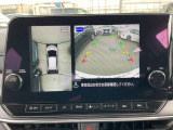 アラウンドビューモニター装備です 上から見たイメージで駐車出来ます