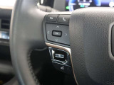 ステアリングスイッチ付き。前方から目を離すことなく操作することが可能です