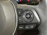 レーダークルーズコントロール(全車速追従機能付)付きです。車速に応じて追従支援してくれるので、ロングドライブも快適です。詳細は販売店スタッフまでおたずねください。