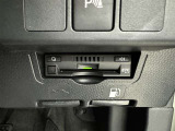 ETC車載器付きです。高速道路の料金所もスムーズに通過できます。