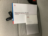 取扱説明書やメンテナンスノートもそろっています。スペアキーもそろっているので家族と共有することができ、紛失・破損した際も迅速な対応ができるので安心です。