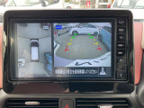 アラウンドビューモニター装備です 上から見たイメージで駐車出来ます