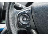 オーディオの音量調節が可能です!ハンドルにスイッチがついているので、運転中で目線を下げずに気軽にできちゃいます♪