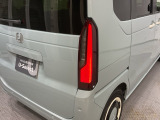 視認性がいいテールランプ。後続車にも存在をアピール。
