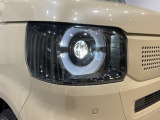 LEDヘッドライトで夜道も安心!