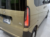 視認性がいいテールランプ。後続車にも存在をアピール。