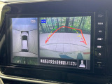 【アラウンドビューモニター】専用のカメラにより、上から見下ろしたような視点で360度クルマの周囲を確認することができます☆死角部分も確認しやすく、狭い場所での切り返しや駐車もスムーズに行えます。