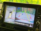 【マルチアラウンドモニター】専用のカメラにより、上から見下ろしたような視点で360度クルマの周囲を確認することができます☆死角部分も確認しやすく、狭い場所での切り返しや駐車もスムーズに行えます。
