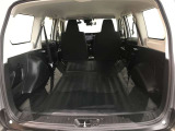 開口部の広いラゲージスペースは、ゴルフバックなどの荷物もラクラク積み込めます。
