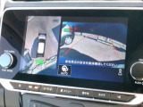 ナビ画面アラウンドビューモニター付、安心安全、全方向、上から見えます。運転が苦手な方安心です。