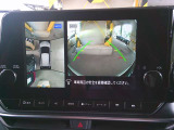 アラウンドビューモニター付き!車両を真上から見ているような映像で車庫入れも安心!!