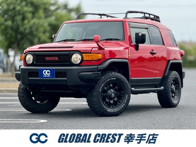 FJクルーザー4.0 レッドカラーパッケージ 4WD1年保証付 修復無 記録簿 リフトアップ