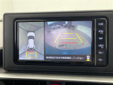 【 全方位カメラ 】上から見下ろしたように駐車が可能です。安心して縦列駐車も可能です♪