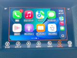 ●Apple Car Play:スマホとの有線接続で、ナビ・オーディオ再生などスマホのアプリ機能が画面でも使える便利機能です!