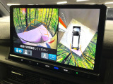 【マルチビューカメラシステム】専用のカメラにより、上から見下ろしたような視点で360度クルマの周囲を確認することができます☆死角部分も確認しやすく、狭い場所での切り返しや駐車もスムーズに行えます。