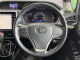 【ステアリングスイッチ】運転中、前方から目線をそらすことなく、オーディオ等の操作が可能な便利機能!安心&快適なドライブを演出してくれます♪
