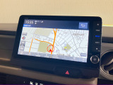 <ホンダ純正メモリーナビ>初めての場所もナビゲーションがご案内!楽しい旅行をサポートします。タッチパネル式で画面操作が非常に楽です!