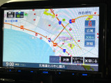 【8インチナビゲーション】目的地までしっかり案内してくれる使いやすいナビ。Bluetooth接続すればお持ちのスマホやMP3プレイヤーの音楽を再生可能!毎日の運転がさらに楽しくなります!!