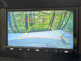 【バックカメラ】駐車時に後方がリアルタイム映像で確認できます。大型商業施設や立体駐車場での駐車時や、夜間のバック時に大活躍!運転スキルに関わらず、今や必須となった装備のひとつです!