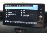 USB、Bluetooth、フルセグTV、ラジオをご使用いただけます♪