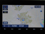 ナビゲーション付き。タッチパネル式で使いやすく、お出かけもラクラクです。