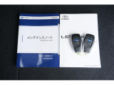 記録簿はお車の履歴書です。出どころのしっかりしたお車です。更に認定中古車の保証を付けてのお渡しです。