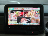 フルセグTV/FM/AM/USB/Bluetoothオーディオ対応