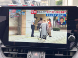 ドライブの休憩時に地デジの視聴が可能です