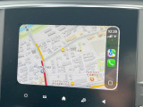 ●Apple Car Play:スマホとの有線接続で、ナビ・オーディオ再生などスマホのアプリ機能が画面でも使える便利機能です!