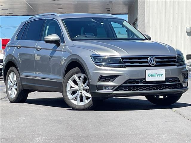 ティグアン TDI 4モーション ハイライン ディーゼル 4WD 本革シート