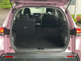ラゲッジルーム下にエアポンプ・パンク修理剤・車載工具などがあります。