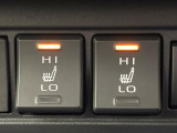 【シートヒーター】寒い日に重宝するシートヒーター!エアコンより早く温まってくれるので寒がりの人も安心ですね♪エアコンの温風は乾燥するから苦手、という方にもをおすすめです。
