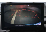 【バックカメラ】後方の映像がモニターで確認できます。駐車が苦手な方にお勧めの補助機能です。