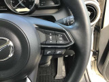 クルーズコントロール。自動で車間距離や速度をコントロールし、長距離運転時のドライバーの負担を軽減してくれます。