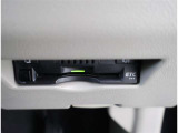 ETC車載器付きです。高速道路の料金所もスムーズに通過できます。