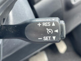 【 クルーズコントロール 】高速道路で便利な機能です!アクセルを離しても一定速度で走行ができる装備です!加速減速もスイッチ操作でOKです!//