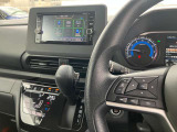 ステアリングスイッチでオーディオをコントロール出来ます♪