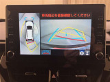 パノラミックビューモニター付きです。車両を上から見たような映像を画面に表示。運転席からの目視だけでは見にくい車両周辺の状況をリアルタイムでしっかりと確認できます。