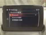 Bluetoothに接続することで、スマートフォンに入っている音楽アプリを車内で楽しめたり、通話が出来ます♪
