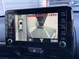 パノラミックビューモニター☆車を真上から見るように周囲を確認できます☆運転席から目視だけでは見にくい車両周辺の状況をリアルタイムでしっかり確認できます☆