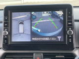 アラウンドビューモニター装備☆上から見たような画面で車庫入れも縦列駐車も安心です♪