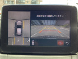 狭い場所での駐車やすれ違いなどでより的確な運転操作に役立つ360&deg;ビューモニターが装備されています。