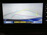 バックガイドモニターで、後方を確認しながら安心して駐車することができます。運転初心者も熟練者も必須の機能ですよ!