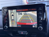 パノラミックビューモニター☆車を真上から見るように周囲を確認できます☆運転席から目視だけでは見にくい車両周辺の状況をリアルタイムでしっかり確認できます☆