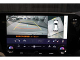 上から車両を見下ろしたような映像をナビゲーション画面に表示する「パノラミックビューモニター(床下透過表示機能付き)も搭載しています。