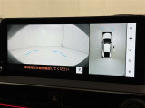 【フロントカメラ】運転席に座った状態で死角になりやすいクルマの前の様子まで確認でき安全ですね♪